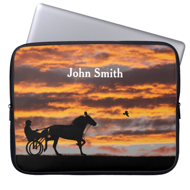 Capa Para Notebook Bolsa de laptop de Cavalo de Trote Standard (Frente)