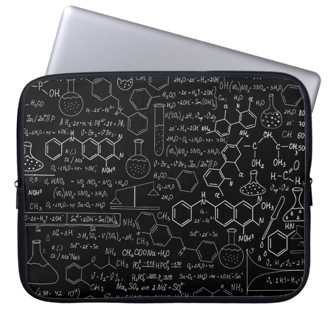 Capa Para Notebook Bolsa de laptop de ciência (Frente)