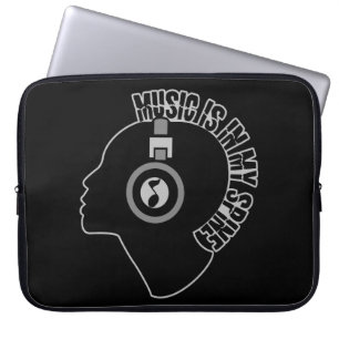 Capa Para Notebook Bolsa de laptop de cores personalizada de música