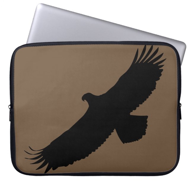 Capa Para Notebook Bolsa de laptop de Cores Personalizadas Voando - C (Frente)