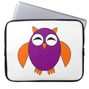 Capa Para Notebook Bolsa de laptop de Coruja de Halloween