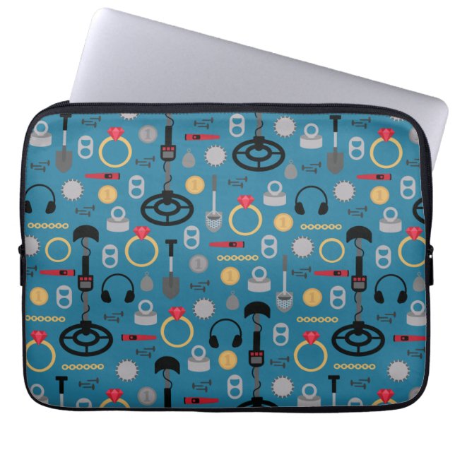 Capa Para Notebook Bolsa de laptop de detecção de metais (Frente)