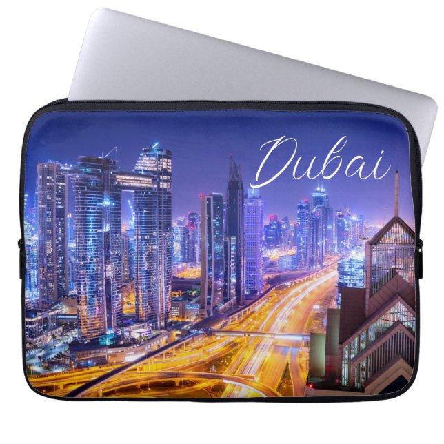 Capa Para Notebook Bolsa de laptop de Dubai (Frente)