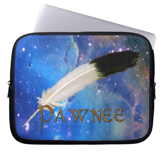 Capa Para Notebook BOLSA DE LAPTOP de Espaço de Nação e Folha do PAWN (Frente)