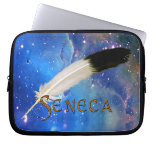 Capa Para Notebook Bolsa de laptop de Espaço de Nação e Penas SENECA