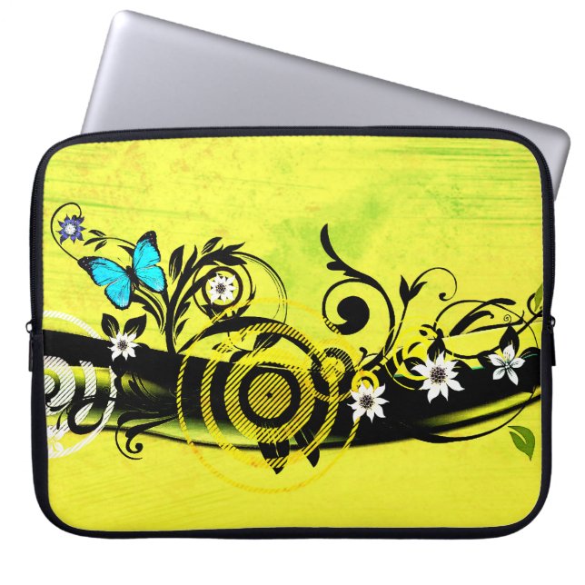 Capa Para Notebook Bolsa de laptop de explosão de primavera (Frente)
