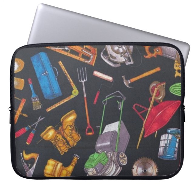 Capa Para Notebook Bolsa de laptop de Ferramentas de Casa e Jardim (Frente)