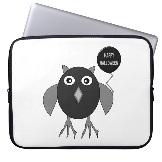 Capa Para Notebook Bolsa de laptop de festas de Halloween assustadora (Frente)