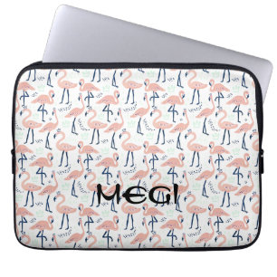 Capa Para Notebook Bolsa de laptop de flamingo, rosa,