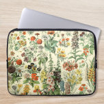 Capa Para Notebook Bolsa de laptop de Flores Botânicas Florais Elegan<br><div class="desc">Bolsa de laptop Floral Botânica Flor,  Incluindo flores estéticas de cottagecore.</div>