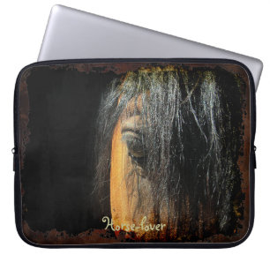 Capa Para Notebook Bolsa de laptop de Foto de Olho de Cavalo Apelido