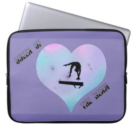 Capa Para Notebook Bolsa de laptop de ginástica da Rainha das Beam Gi