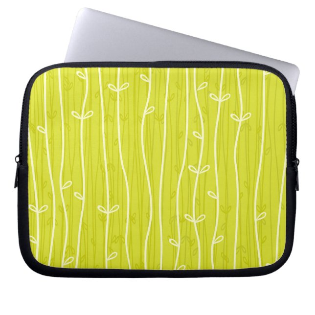 Capa Para Notebook bolsa de laptop de grama (Frente)