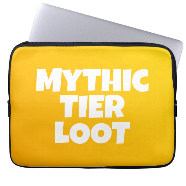 Capa Para Notebook Bolsa de laptop de Jogador Loot de Camada Mística (Frente)