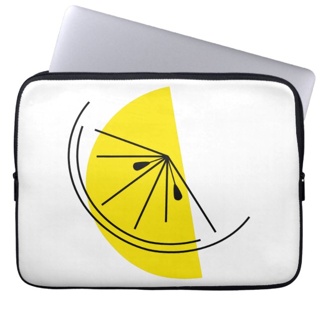 Capa Para Notebook Bolsa de laptop de Limão de Citros (Frente)