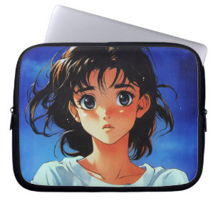Capa Para Notebook Bolsa de laptop de Menina de Animação da Gaze Inoc
