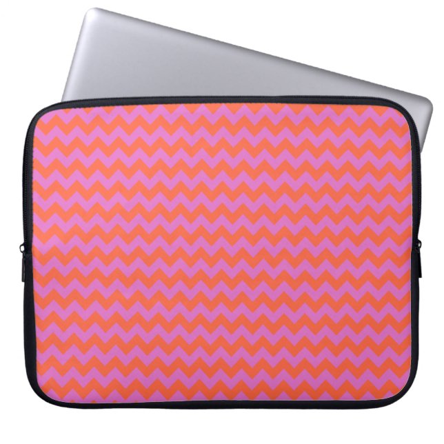 Capa Para Notebook Bolsa de laptop de na moda, cebolas de laranja e m (Frente)
