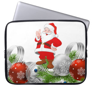 Capa Para Notebook Bolsa de laptop de Natal Neoprene de 15 polegadas,