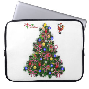 Capa Para Notebook Bolsa de laptop de Natal Neoprene de 15 polegadas,