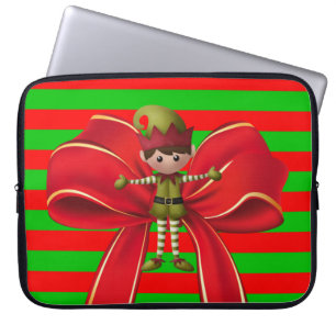 Capa Para Notebook Bolsa de laptop de Natal Neoprene de 15 polegadas,