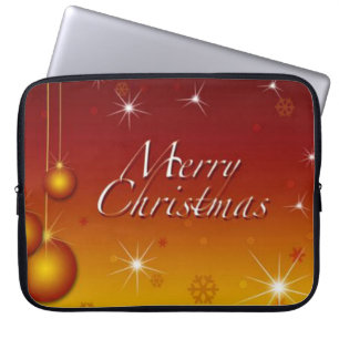 Capa Para Notebook Bolsa de laptop de Natal Neoprene de 15 polegadas,