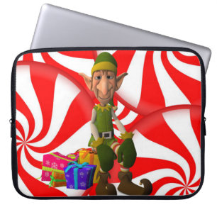 Capa Para Notebook Bolsa de laptop de Natal Neoprene de 15 polegadas,