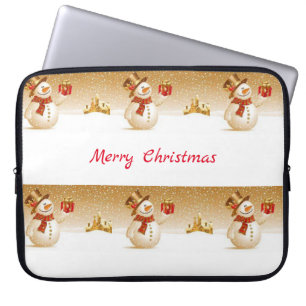 Capa Para Notebook Bolsa de laptop de Natal Neoprene de 15 polegadas,