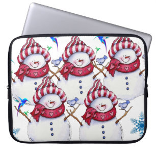 Capa Para Notebook Bolsa de laptop de Natal Neoprene de 15 polegadas,