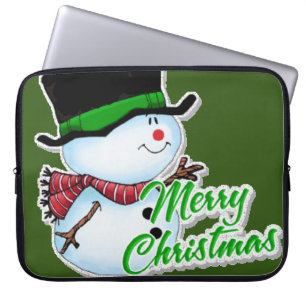 Capa Para Notebook Bolsa de laptop de Natal Neoprene de 15 polegadas,