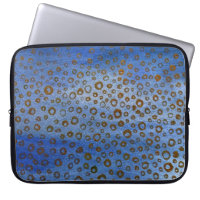 Bolsa de laptop de Neoprene Azul de 15"