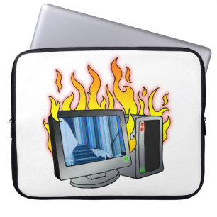 Capa Para Notebook Bolsa de laptop de Neoprene contra Fogo de Computa