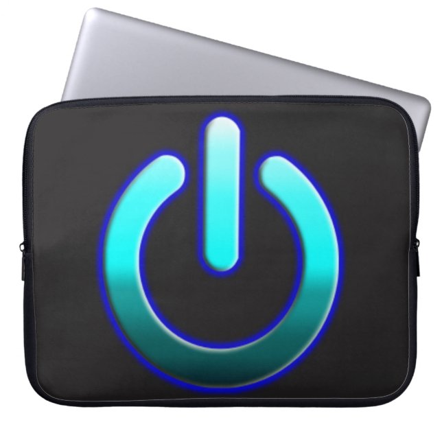 Capa Para Notebook Bolsa de laptop de Neoprene de Energia do Zer0 (Frente)