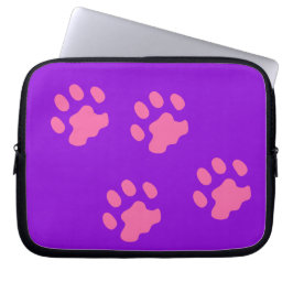 Capa Para Notebook Bolsa de laptop de Neoprene de Pinças Rosa de 10 p