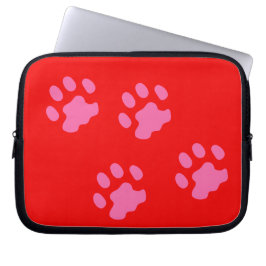 Capa Para Notebook Bolsa de laptop de Neoprene de Pinças Rosa de 10 p