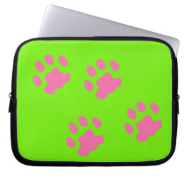 Capa Para Notebook Bolsa de laptop de Neoprene de Pinças Rosa de 10 p