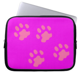 Capa Para Notebook Bolsa de laptop de Neoprene de Pinças Rosa de 10 p