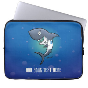 Capa Para Notebook Bolsa de laptop de Neoprene para a Saúde de Shark