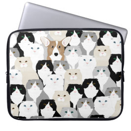 Capa Para Notebook Bolsa de laptop de Neoprene para gatos e cães