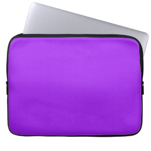 Capa Para Notebook Bolsa de laptop de Neoprene roxa sólida de 13 pole