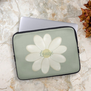 Capa Para Notebook Bolsa de laptop de Nome Personalizado Verde do Sag