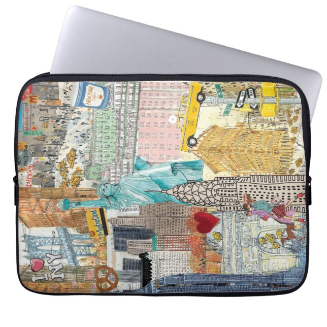 Capa Para Notebook Bolsa de laptop de Nova Iorque (Frente)