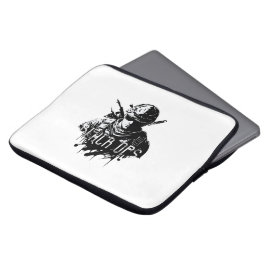 Capa Para Notebook Bolsa de laptop de Ops Pretos e Brancos