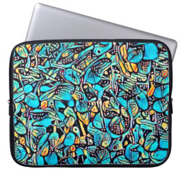 Capa Para Notebook Bolsa de laptop de Padrão de Arte Urbana de Hydran