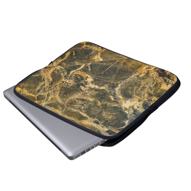 Capa Para Notebook Bolsa de laptop de Padrão de Pedra Granite (Frente Inferior)