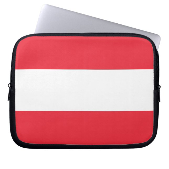 Capa Para Notebook Bolsa de laptop de pavilhão austríaca (Frente)