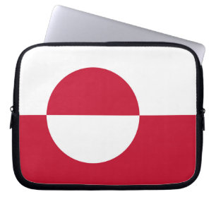 Capa Para Notebook Bolsa de laptop de pavilhão da Gronelândia