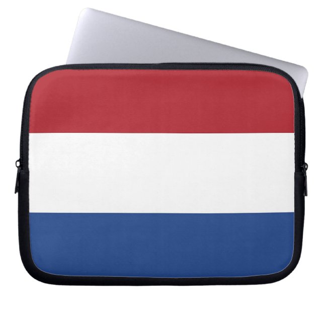 Capa Para Notebook Bolsa de laptop de pavilhão dos Países Baixos (Frente)