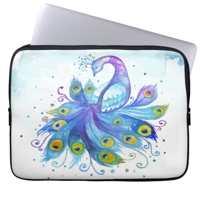 Capa Para Notebook Bolsa de laptop de Peacock (Frente)