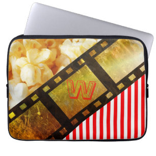 Capa Para Notebook Bolsa de laptop de pipoca e filme rolo de 13"