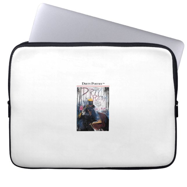 CAPA PARA NOTEBOOK BOLSA DE LAPTOP DE POETRIA SUJA (Frente)
